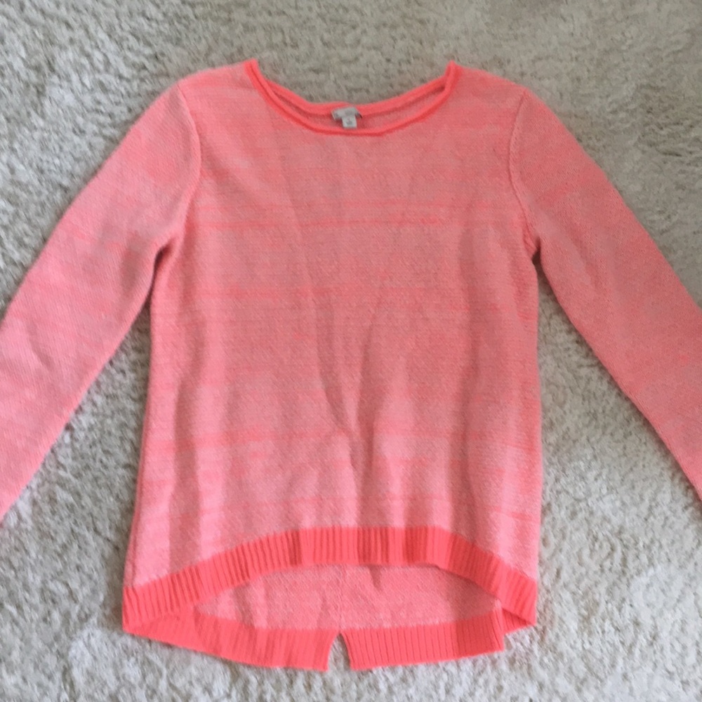 Hot Pink long sleeve sweater